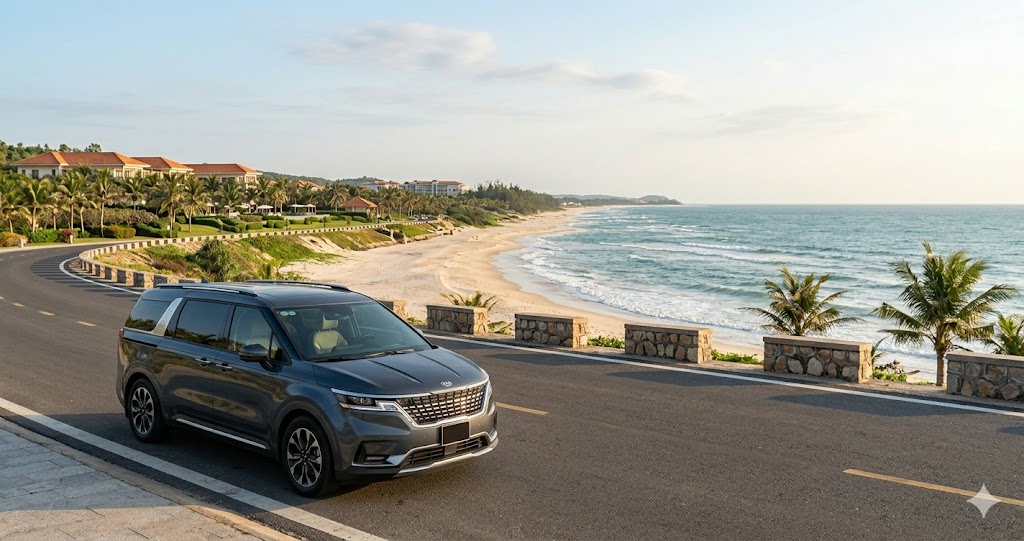 Thuê xe Limousine Kia Carnival đi Vũng Tàu